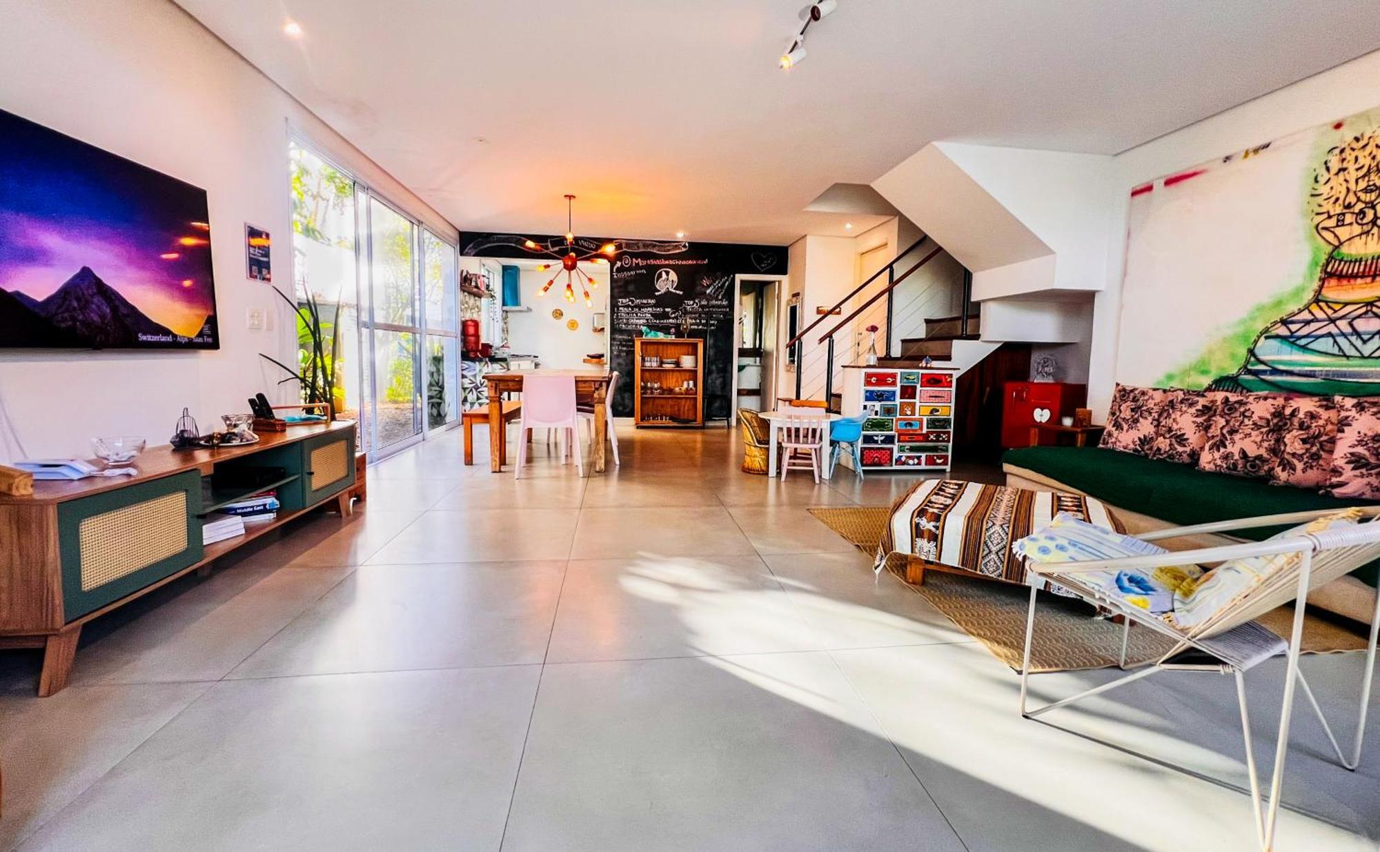 C7, Casa Vibrante, Pe Na Areia De Maresias Villa Sao Sebastiao  Eksteriør billede